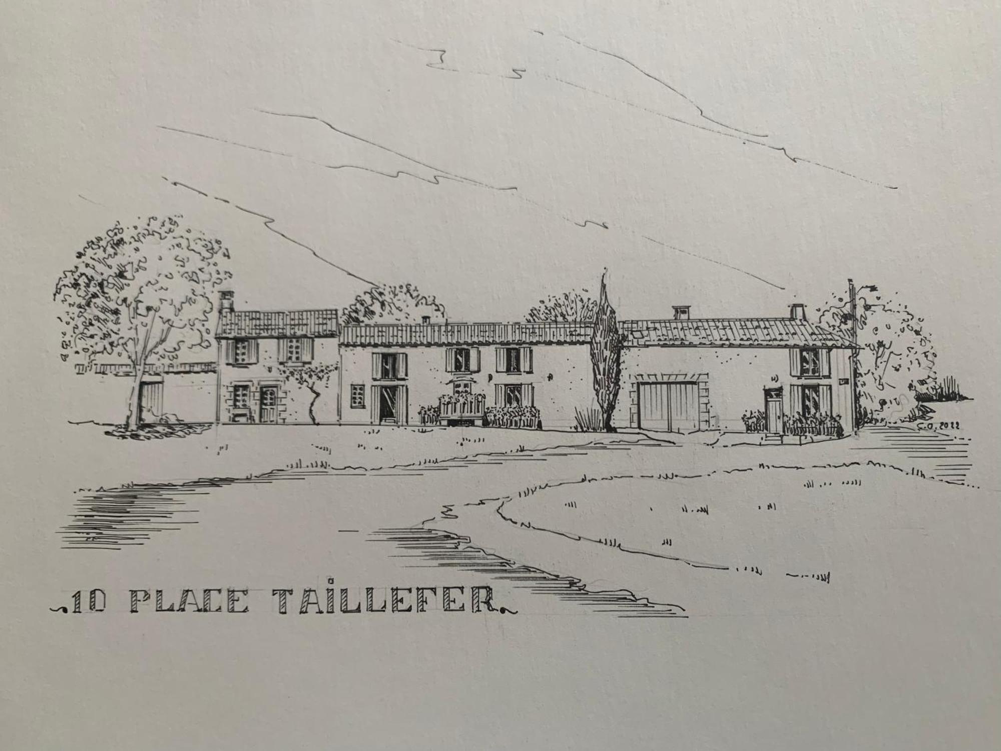 Charmant Studio Meuble Montignac-Charente Eksteriør bilde